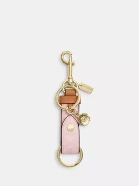 NWT Coach! Trigger Snap Bag Charm
In Signature Canvas With Heart Charm 🌸